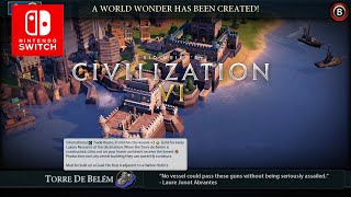 Civilization VI Deity On Switch  Amanitore  Part 16  I Own Torre And the Seas Switch [upl. by Nnylkcaj]