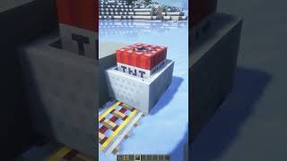 MINECRAFT  NUCLEAR BOMB 💣☢️❄️  SHORTS [upl. by Roumell]