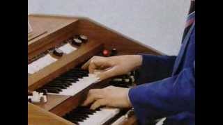 Ady Zehnpfennig ♪ on Dr Böhm organ CnTL 1974 with rhythm group [upl. by Idok]