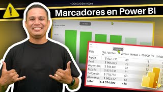 ⚠️ Marcadores en Power BI [upl. by Dagny]