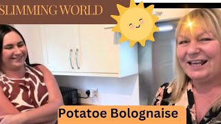 Slimming world friendly Potato Bolognaise  Diet refresh ☀️Sunshine Show [upl. by Kris559]