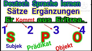 ቛንቛ ጀርመን  Deutsch 🇩🇪 Sprache lernen Grammatik Deutsch [upl. by Ahsrop]