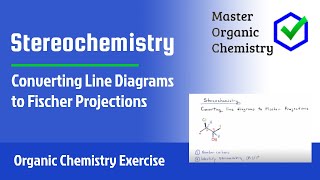 Converting Line Diagrams to Fischer Projections [upl. by Eurydice567]