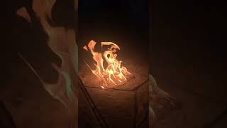 Burning napalm Styrofoam dissolved in acetone bursts into flames [upl. by Hamon453]