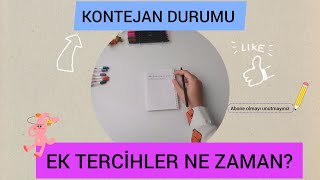 Ek tercihler ne zaman kontejan durumu dgs2023 dgs ektercih dgstercih [upl. by Nospmoht]