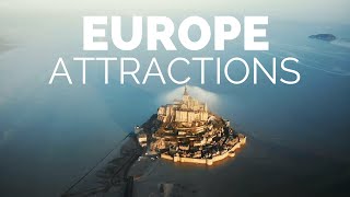 25 Top Tourist Attractions in Europe  Travel Video [upl. by Lamonica]