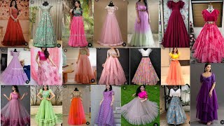 Fancy Long Gowns Designs  Latest collection of Long Frocks models [upl. by Adlay]