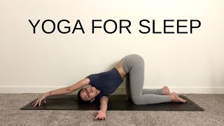 Slow Flow Yoga For Better Sleep  25 Min Calming Practice [upl. by Tierza380]