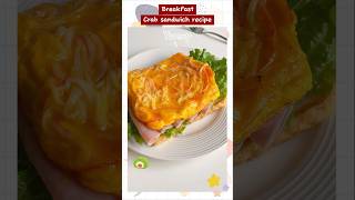 Easy crab sandwich recipe [upl. by Aip]