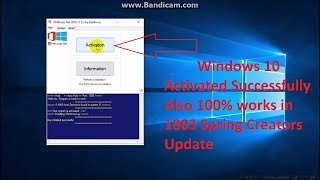 👍Activate Windows 10 1803 Spring Creators Update 2018 [upl. by Lyda952]