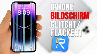 iPhone Display hat Streifen oder Flackert 4 Lösungsmöglichkeiten [upl. by Cyndia]