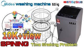 HOW TO REPAIR  WASHING MACHINE SHAKING AND SPINNING NOISILY Drum vibration  Balance problem [upl. by Cogn]