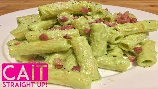 Creamy Avocado Pasta Sauce  Cait Straight Up [upl. by Gerard]