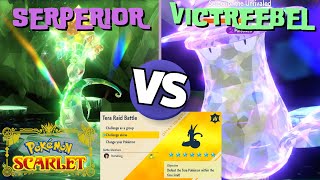 7 Star Serperior VS Victreebel  Easy amp Fast Solo Raid Guide  Pokemon Scarlet amp Violet [upl. by Attenwahs]