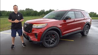 Is the 2025 Ford Explorer ST a BETTER midsize performance SUV than an Acura MDX Type S [upl. by Isabeau548]