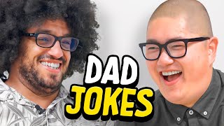 Dad Jokes  Dont laugh Challenge  Alan vs Rodney  Raise Your Spirits [upl. by Castillo716]