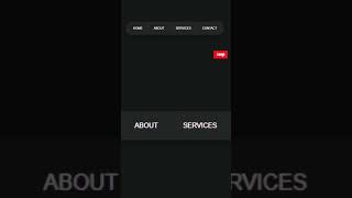 Amazing Animated NavBar  html css js full tutorial shorts cssanimation [upl. by Osmond]