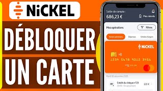 Comment Débloquer Une Carte Nickel  Carte Nickel Bloqué Comment Faire [upl. by Gibson]