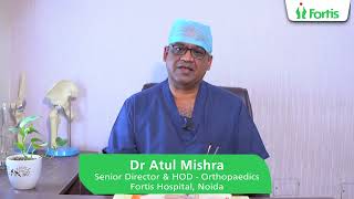 Advanced ACL Treatment Dr Atul Mishra on Minimally Invasive Surgery at Fortis Noida [upl. by Ailehs]