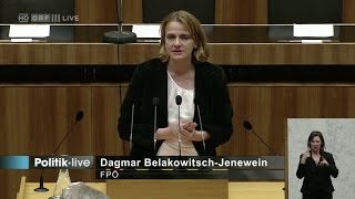 Dagmar BelakowitschJenewein  Kalte Progression  3032017 [upl. by Leunamne697]