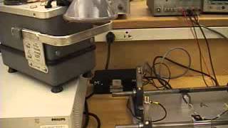 Mechatronics Lab  bearing signature analysis experiment [upl. by Etnemelc]