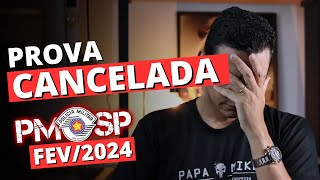 PMSP ❌ PROVA CANCELADA Concurso Soldado PMSP 04022024  por Leandro Fajan [upl. by Sylvan45]