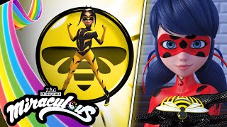 MIRACULOUS  🐝 VESPERIA  Transformation ☯️  SEASON 4  Tales of Ladybug and Cat Noir [upl. by Notyalk725]