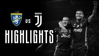 HIGHLIGHTS Frosinone vs Juventus  02  Serie A  23092018  CR7s first away goal [upl. by Illene163]