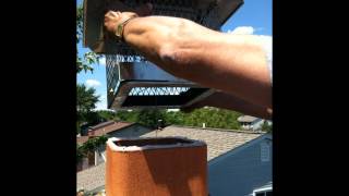 Installing A Top Lock Chimney Damper by Rockford Chimney Supply [upl. by Eniala]