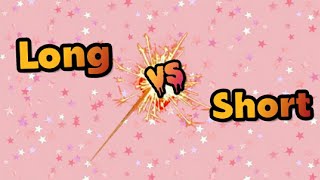 Long v Short challenge ✨which one do you like longvsshort [upl. by Constantina]