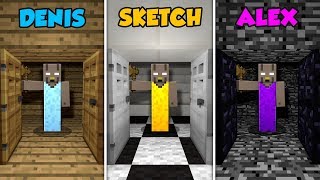 DENIS vs SKETCH vs ALEX  GRANNYS NEW HOUSE in Minecraft The Pals [upl. by Ermengarde540]