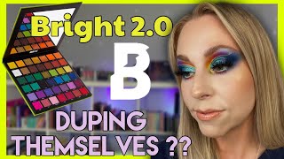 NEW BB BRIGHT 20 PALETTE  Swatches amp first impressions [upl. by Tterraj]