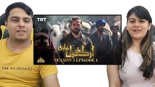 Ertugrul Ghazi Urdu  Episode 1  Season 3 Reaction [upl. by Agostino77]