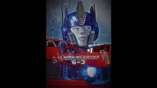 TFone Optimus Vs Bayverse Optimus1v1 vsbattle edit transformers shorts bayverse debate memes [upl. by Ellatnahc]