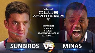 Suntory Sunbirds vs Itambé Minas  Semifinals  Volleyball Club World Championship 2023 [upl. by Onil]