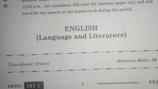 English Previous year paper Class 10th  Set3  English Class 10th Viral Paper 202425  Exam PYQ [upl. by Sigfrid]