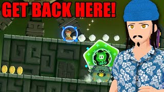 Super Mario Bros Wonder Part 14 🎮 Lets Play 🎮  Stuck in the Goo Navigating the Fungi Mines [upl. by Earised]