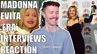 MADONNA  EVITA ERA INTERVIEWS REACTION [upl. by Leshia220]