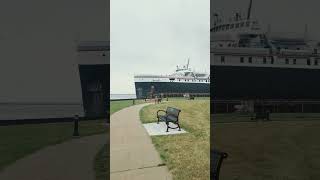 departure of the SS badger Manitowoc Wisconsin [upl. by Sirapal949]