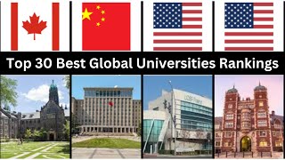 Top 30 Best Global Universities Rankings 2024 [upl. by Sabelle]