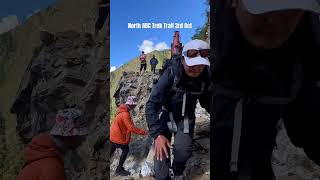 North Annapuna Base Camp Trek Trail Update youtubeshorts youtubeshort [upl. by Ranice]