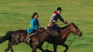 Steppe Mongolian Horse Racing  Huang Haihuai [upl. by Pierson]