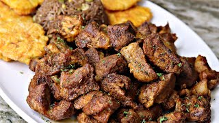 Haitian Fried Pork Recipe  GRIOT 🇭🇹 [upl. by Ramses]