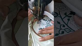 zigzag sewing embroiderymachine2024 flower design  Rizwan Ali Tv [upl. by Jeffy865]