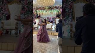 Madhanya  Juhi Jha amp Rishank Jha  Asees Kaur trending bride entry  viral wedding choreo [upl. by Clementi]