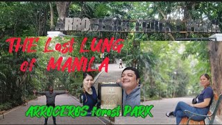 ARROCEROS forest PARK  THE last LUNG in MANILA🌳🌳🌳 DONpulube Tv [upl. by Acinomal]