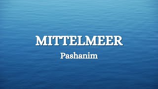 Pashanim  Mittelmeer Lyrics [upl. by Haisej910]