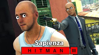 Agent Faulty Seven Sapienza Kill Everyone HITMAN 3 [upl. by Quiteris]