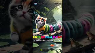 Caterpillar Cat Mèo Sâu Bướm Độc Lạcat catlover catvideos aicat catsoftiktok shorts hybrid [upl. by Ika460]