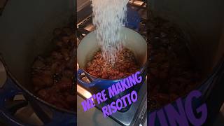 Sunday night Risotto with the family shorts cooking family dinner [upl. by Frantz]